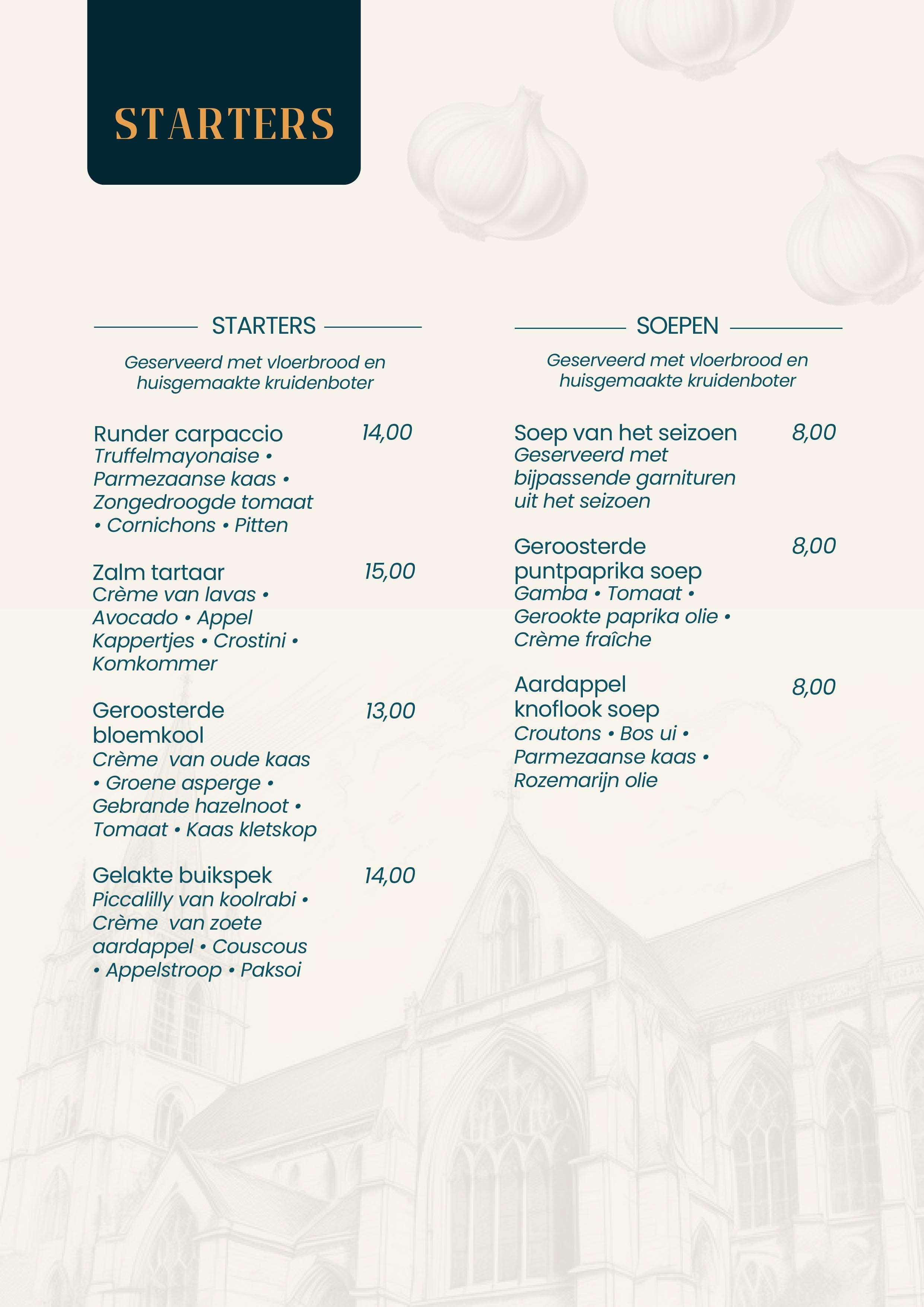 Restaurant Crasborn Dinerkaart 2 Starters en Soepen.jpg